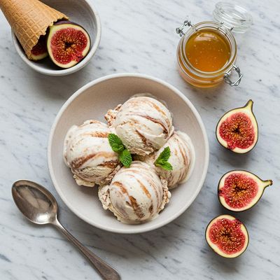 Fig And Honey Ice Cream
